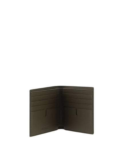 Burberry Beige Calf Leather Bos Taurus Wallet