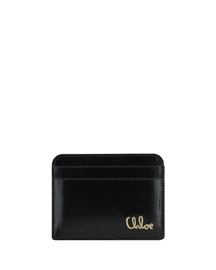 Chloé Black Calf Leather Bos Taurus Wallet