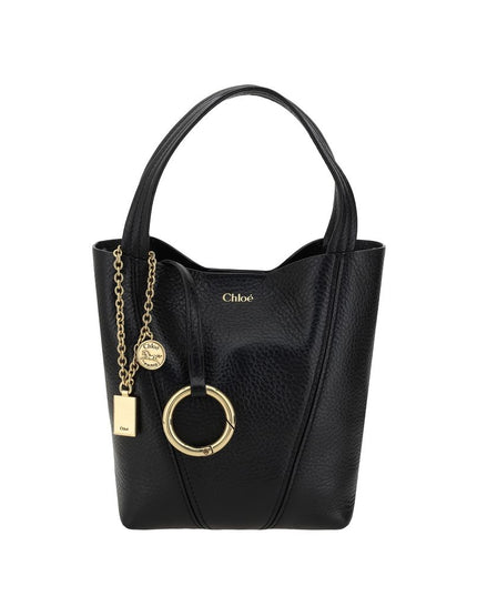 Chloé Black Calf Leather Bos Taurus Shoulder Bag