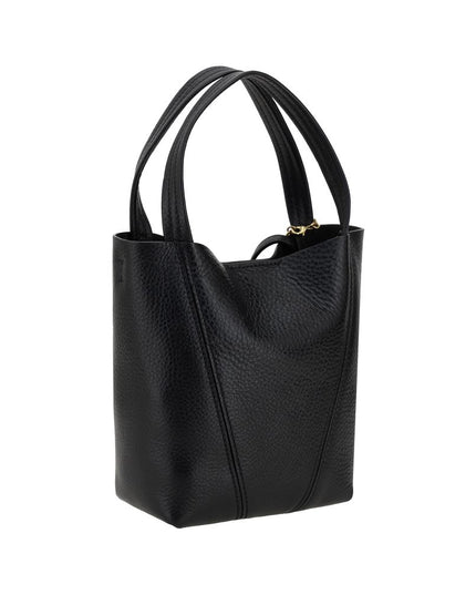 Chloé Black Calf Leather Bos Taurus Shoulder Bag