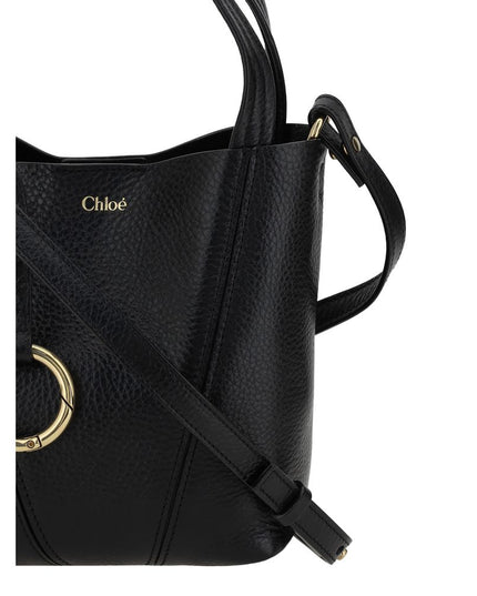 Chloé Black Calf Leather Bos Taurus Shoulder Bag