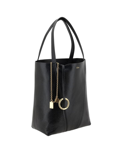 Chloé Black Calf Leather Bos Taurus Shoulder Bag