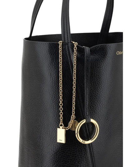Chloé Black Calf Leather Bos Taurus Shoulder Bag