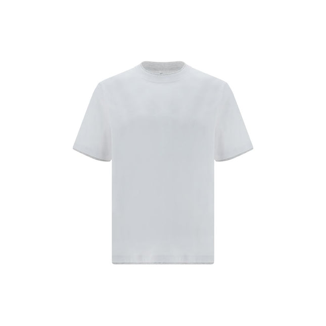 Brunello Cucinelli White Cotton T-Shirt