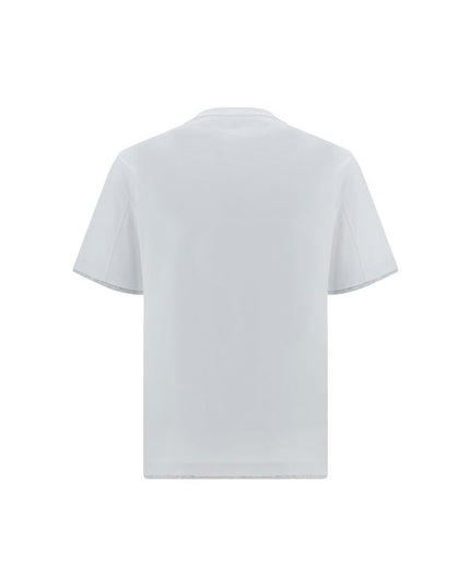 Brunello Cucinelli White Cotton T-Shirt