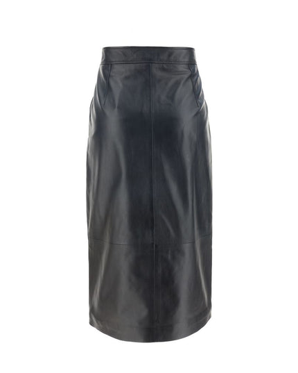 Arma Black Lamb Ovis Aries Aries Long Skirt