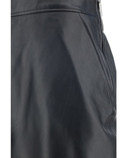 Arma Black Lamb Ovis Aries Aries Long Skirt