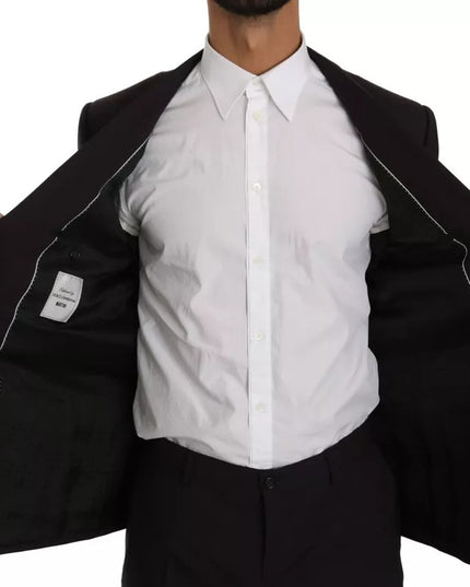 Dolce & Gabbana Purple MARTINI Wool Stretch 2 Piece Suit