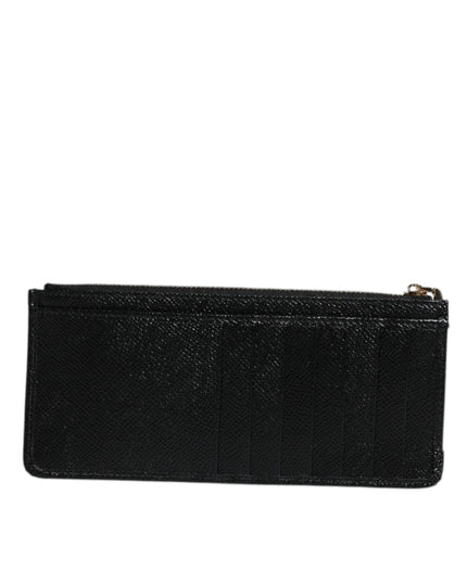 Dolce & Gabbana Black Leather #DGLovesLondon Cardholder Case Wallet