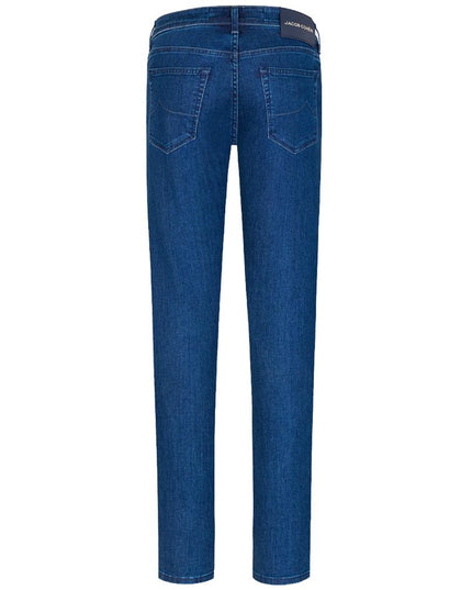 Jacob Cohen Blue Cotton Men's Jeans