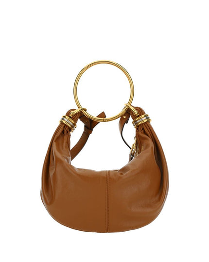 Chloé Brown Calf Leather Bos Taurus Handbag
