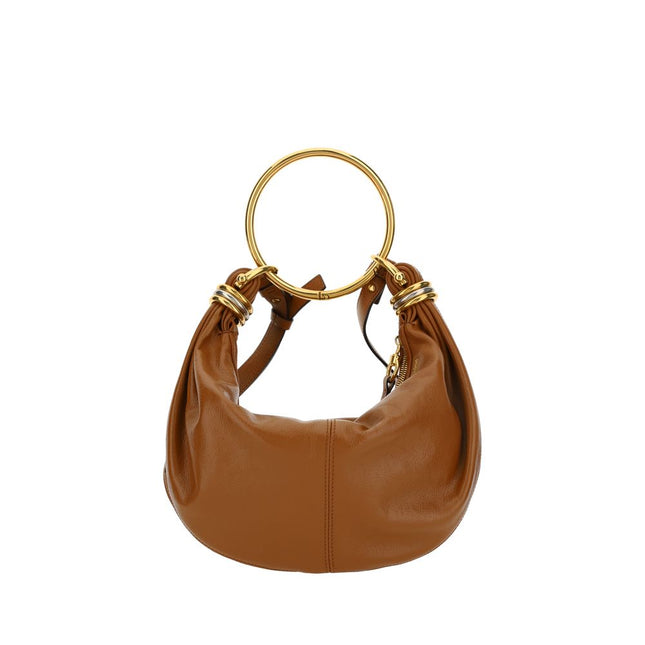 Chloé Brown Calf Leather Bos Taurus Handbag