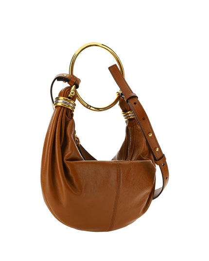 Chloé Brown Calf Leather Bos Taurus Handbag