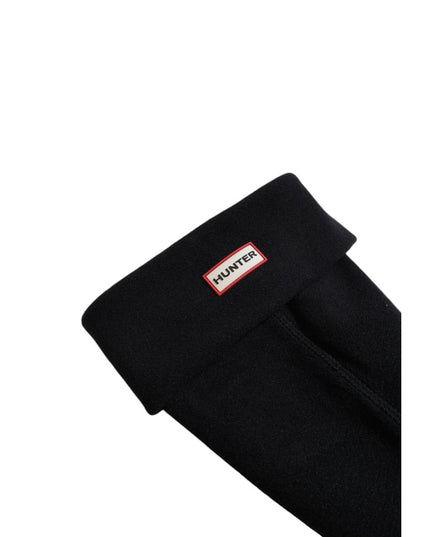 Hunter Black Recycled Polyester Sock