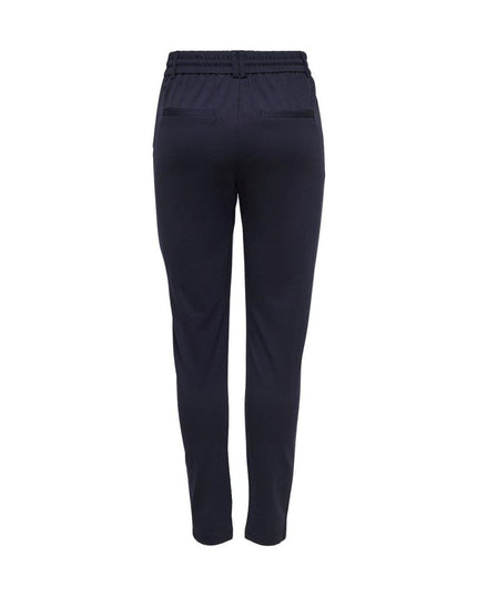 Only Blue Viscose Casual Pants