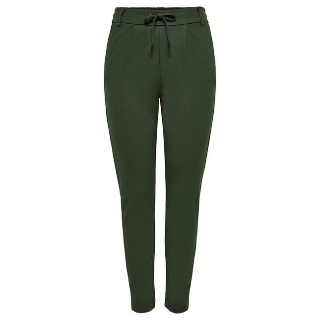 Only Green Viscose Casual Pants