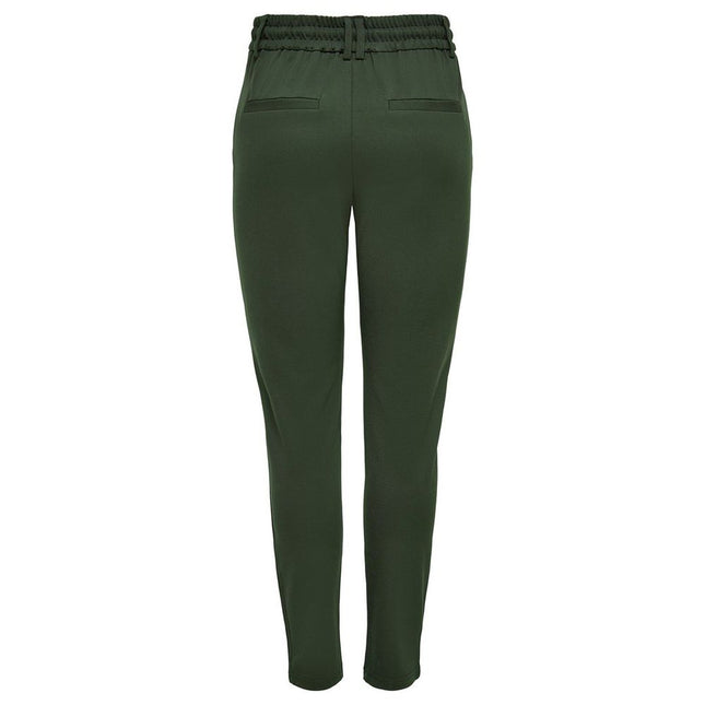 Only Green Viscose Casual Pants