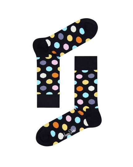 Happy Socks Black Cotton Sock