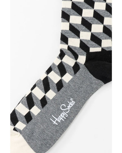 Happy Socks Gray Cotton Socks