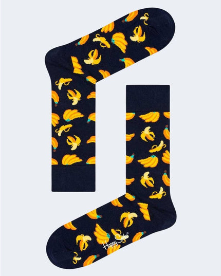 Happy Socks Black Cotton Sock