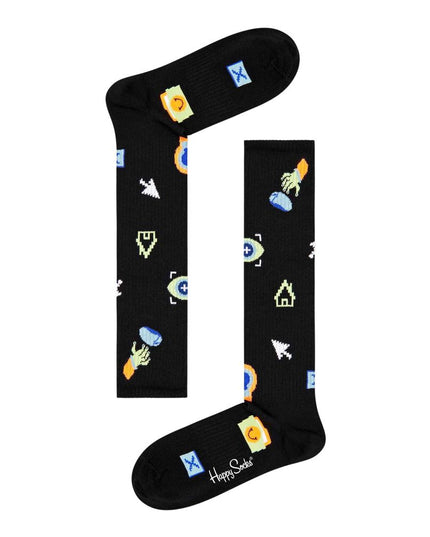 Happy Socks Black Cotton Socks