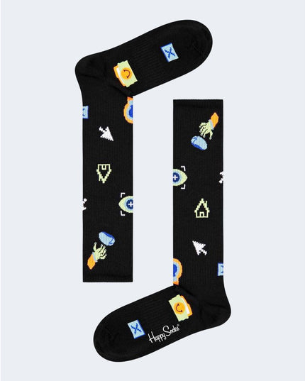 Happy Socks Black Cotton Socks
