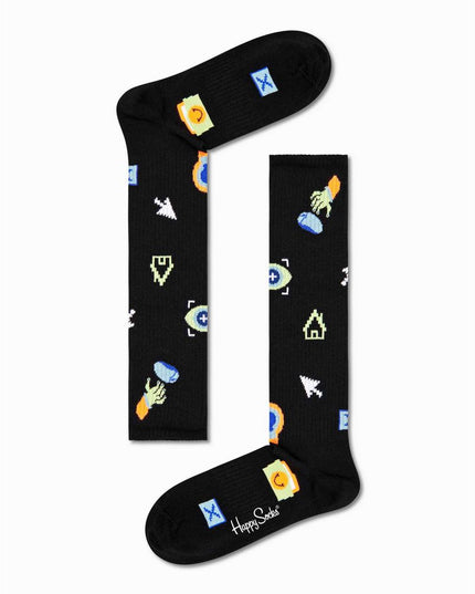 Happy Socks Black Cotton Socks