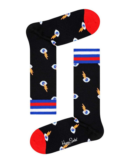Happy Socks Black Cotton Socks