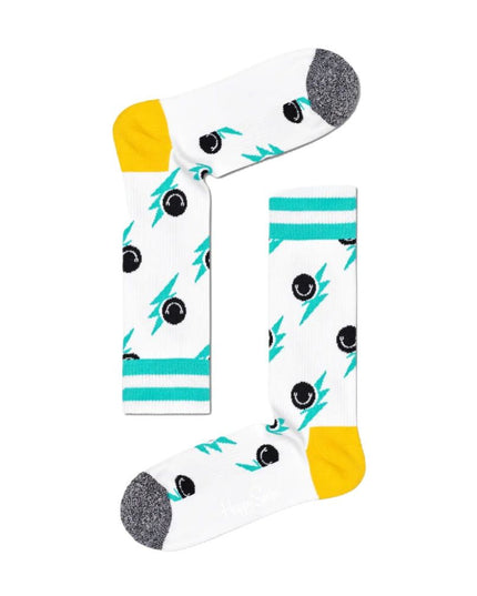 Happy Socks White Cotton Socks