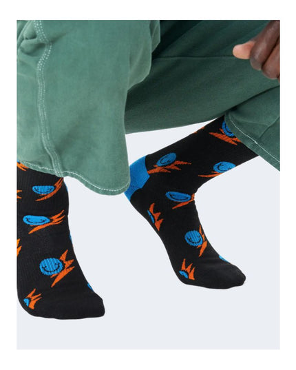 Happy Socks Black Cotton Socks