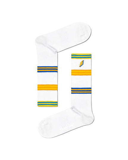 Happy Socks White Cotton Socks