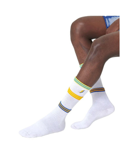 Happy Socks White Cotton Socks