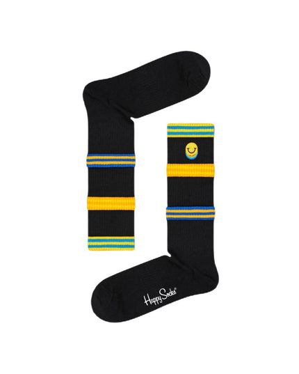 Happy Socks Black Cotton Socks