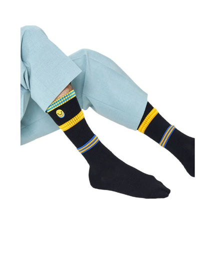 Happy Socks Black Cotton Socks