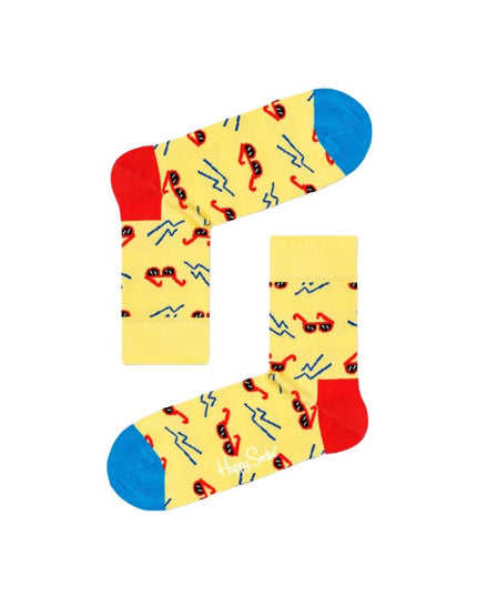 Happy Socks Yellow Cotton Socks
