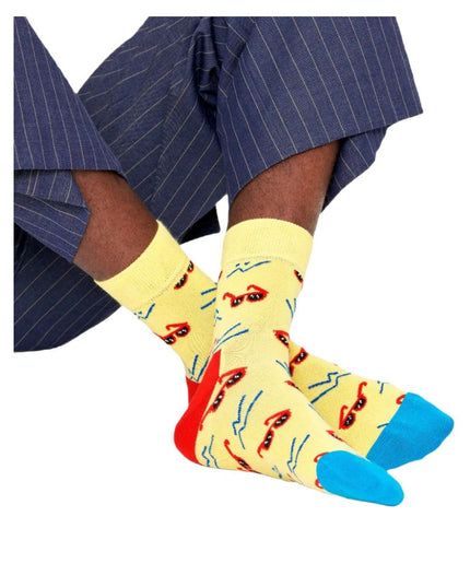 Happy Socks Yellow Cotton Socks