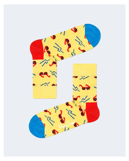 Happy Socks Yellow Cotton Socks