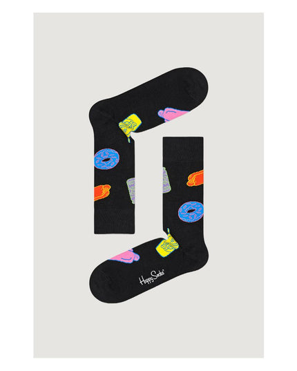 Happy Socks Black Cotton Socks