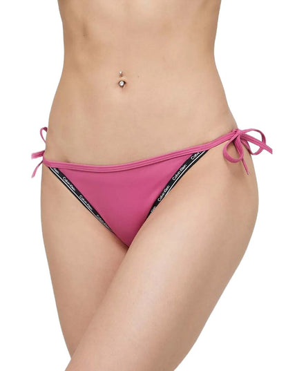 Calvin Klein Jeans Pink Polyester Swim Brief