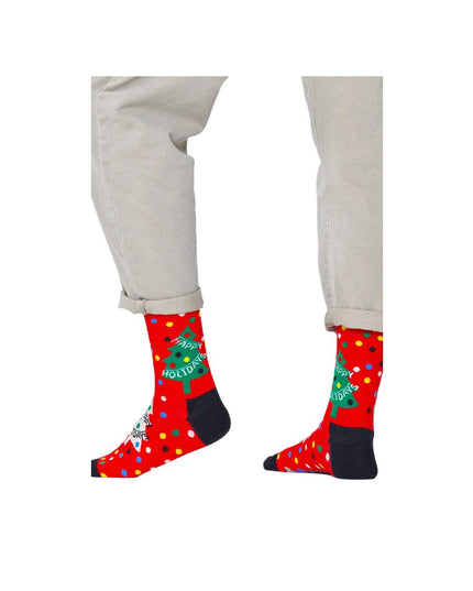 Happy Socks Red Cotton Socks