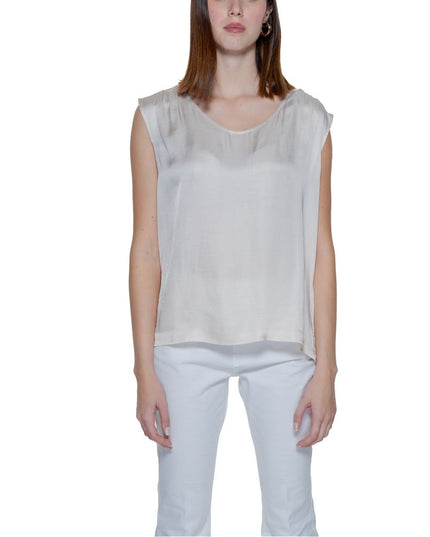 Street One Cream Viscose Blouse