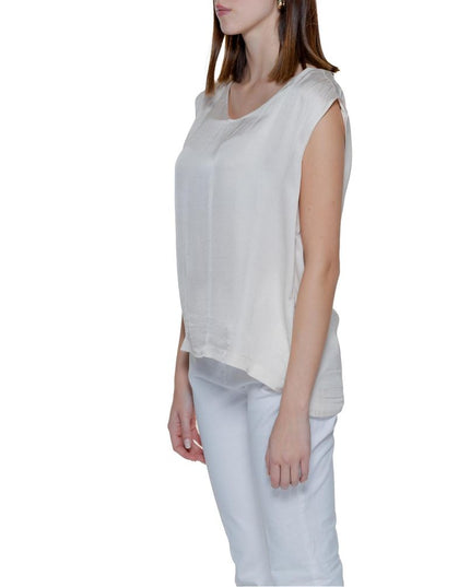 Street One Cream Viscose Blouse