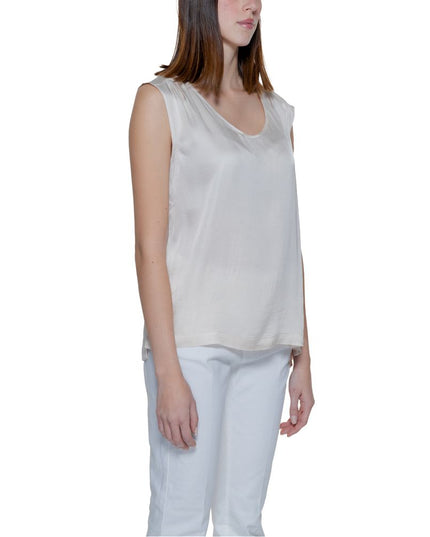 Street One Cream Viscose Blouse