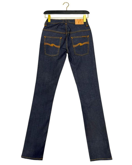 Nudie Jeans Blue Cotton Jeans Denim