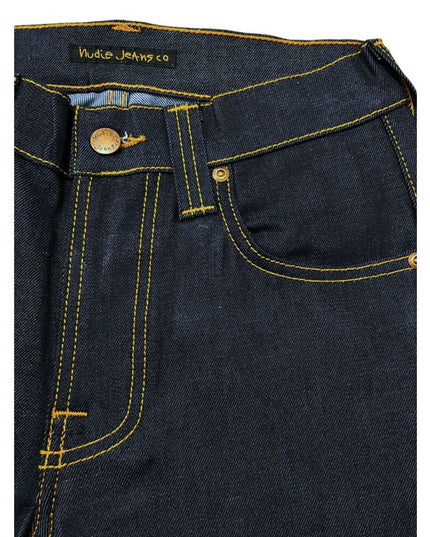 Nudie Jeans Blue Cotton Jeans Denim