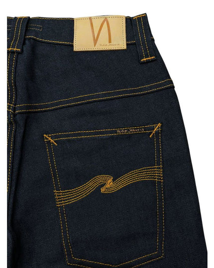 Nudie Jeans Blue Cotton Jeans Denim