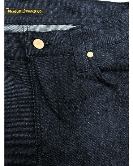 Nudie Jeans Blue Cotton Men Jeans