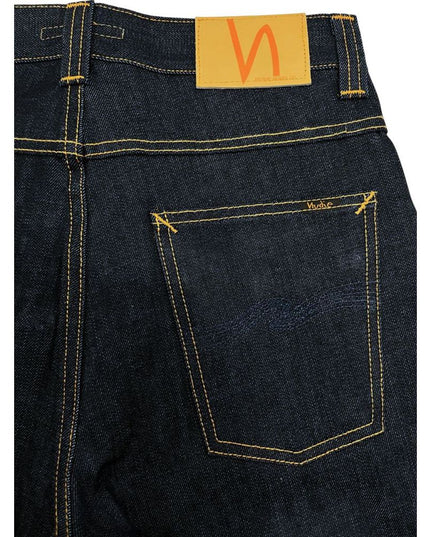 Nudie Jeans Blue Cotton Men Jeans