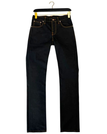 Nudie Jeans Black Cotton Men's Jean