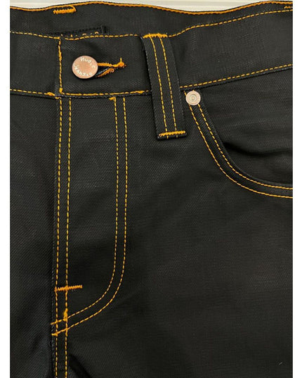 Nudie Jeans Black Cotton Men's Jean
